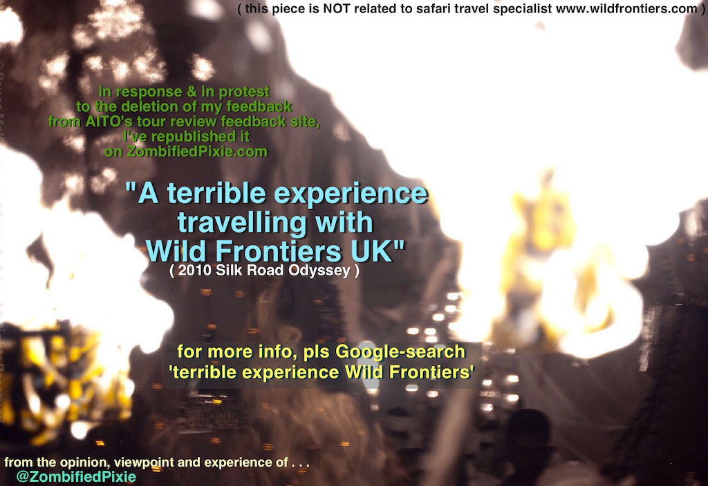 Wild Frontier travel review republished